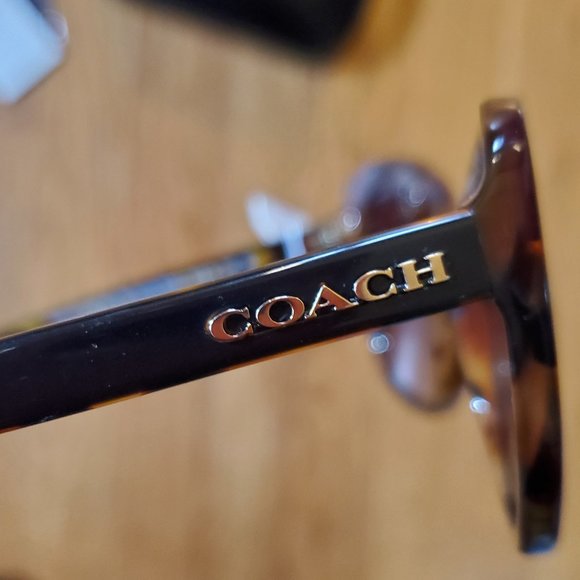 Coach Havana Striped Cat Eye Sunglasses - NWT! main image 10